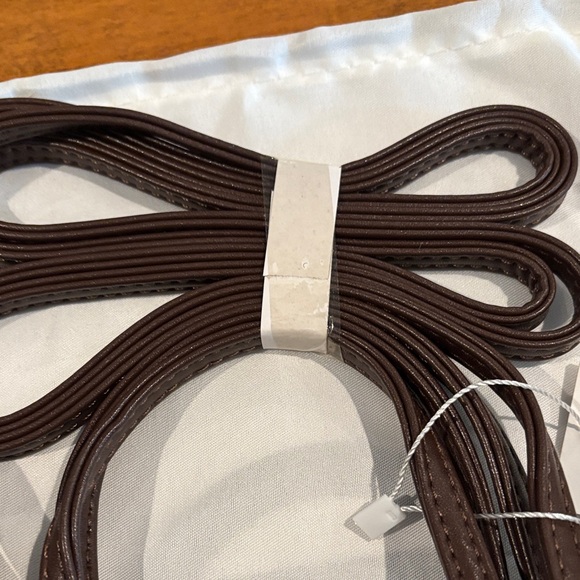 Telfar Brown Mini Shopping Bag new with tags - Picture 4 of 7